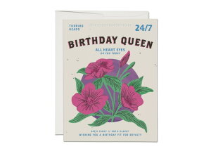 O[eBOJ[h o[Xf[J[h bZ[WJ[h  t[ j a oY Red Cap Cards bhLbvJ[h [։ BIRTHDAY QUEEN