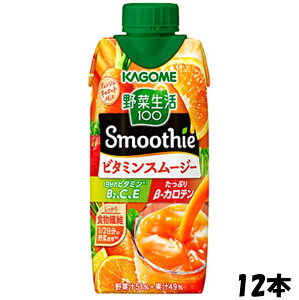 JS@ؐ100 Smoothie r^~X[W[@330ml@12{@i/sj