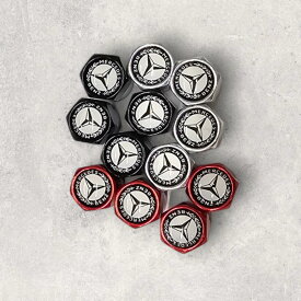 ＼25％　OFFクーポン配布中／ バルブキャップ トヨタ　BENZ メルセデスベンツ クローム バルブキャップ エアバルブキャップ ホイールアクセサリー