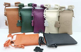 スマホポーチ iPhone アンドロイド 全機種に対応 エルメス ミニ クロスボディ小物入れ ポーチ レザー レディースオシャレ