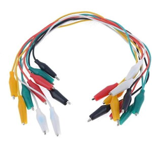 ���j�O�`�N���b�v�R�[�h 10�{ �Z�b�g micro bit �d�q�H�� �i�z���C�g�E���b�h�E�C�G���[�E�O���[���E�u���b�N �e2�{�j ���j���N���b�v���j�O�`�N���b�v�R�[�h���j�O�`�N���b�v�P�[�u�� ���{