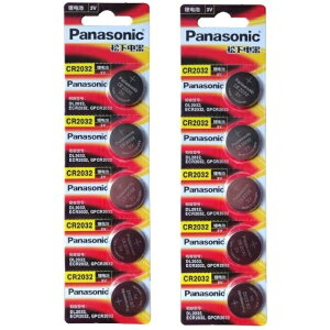 Panasonic 10 CR2032 `E {^ dr 3V 2032 RC`dr [V[Y