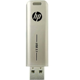 HP USBメモリ 128GB USB 3.1 スライド式 金属製 HPFD796L-128 GJP