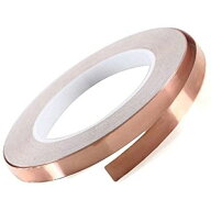 10mm×30m 導電性銅箔テープ 銅箔テープ 耐水性 耐熱性 耐寒性 放射線防護 強粘着タイプ ノイズ ガード …