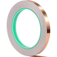 15mm×20m 導電性銅箔テープ 銅テープ 耐水性 耐熱性 耐寒性 放射線防護 強粘着タイプ ノイズ ガード 対…