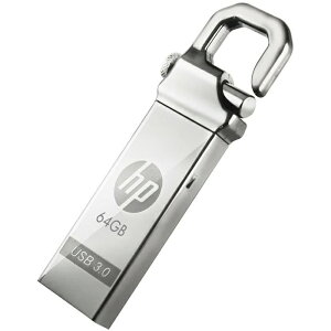 HP �q���[���b�g�E�p�b�J�[�h USB������ 64GB USB 3.0 �V���o�[�t�b�N�f�U�C�� ������ �ϏՌ� �h�H �h�o �̃t���b�V���h���C�u x750w HPFD750W-64