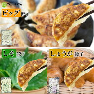 TAJIMAYAオリジナル味比べセット 餃子 食べ比べ ビック 紫蘇 しょうが 各20個 国産材料 敬老の日 ギフト …
