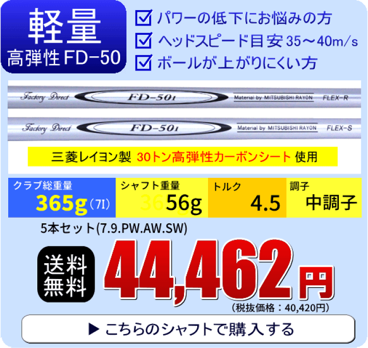 楽天市場】Larouge M2アイアン 5本セット（7I/9I/PW/AW/SW）【FD