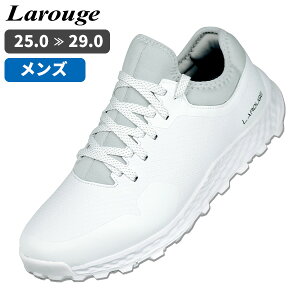 LAROUGE �X�p�C�N���X�V���[�Y LASL32-1 �����Y �S���t�V���[�Y 25.0�`29cm �z���C�g×�O���[���L3E �C���\�[���t���F�y�������̃S���t���z��