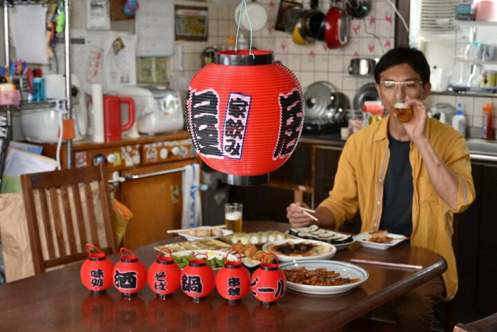 楽天市場 家飲み用ちょうちん3点セット居酒屋風提灯居酒屋提灯 ちょうちん オンライン家飲みグッズ ちょうちん商会