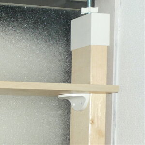 ツーバイ 棚板セットセット内容(棚板1枚・棚受け・塗装) DIY ツーバイフォー柱用横60cmまで奥行12cmの範囲で1cm単位で、オーダーカットリフォーム 模様替え 新生活5色から選べる(黒・白・