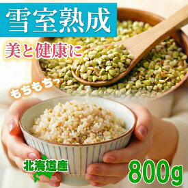 【熟成で旨味UP】そばの実 国産 北海道産 800g 【白銀の郷の原料】ダイエット 糖質制限 蕎麦のみ 低GI食品 雪室熟成 蕎麦の実 そばのみ ソバノミ 長命庵