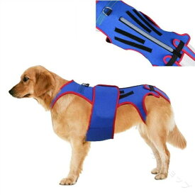 【送料無料】介護犬用 背中サポーター 腰サポート 犬用コルセット ソフトタイプ 歩行補助 介護ハーネス 老犬ケア 排泄サポート リハビリ補助 体圧分散 軽量設計 通気性抜群 犬用介護用品 着脱簡単 丈夫仕様 ペット介護 犬の腰痛 歩行支援 介護補助