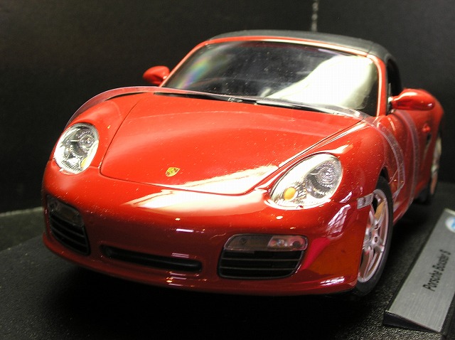 驚きの安さ 【在庫あり】 新品 ミニカー WELLY Porsche Boxster 赤 18 1 S