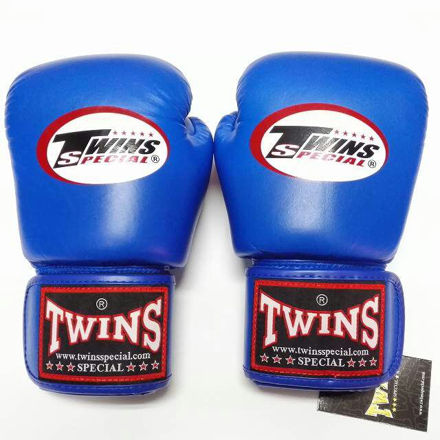 TWINS SPECIAL ボクシンググローブ 12oz 青 ボクシング フィットネス キック 最大43%OFFクーポン ムエタイ グローブ 売れ筋 本革製
