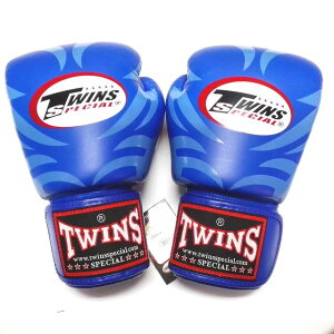 TWINS SPECIAL ムエタイ ボクシンググローブ 10oz T青 /グローブ/キック/フィットネス/本革製/10オンス