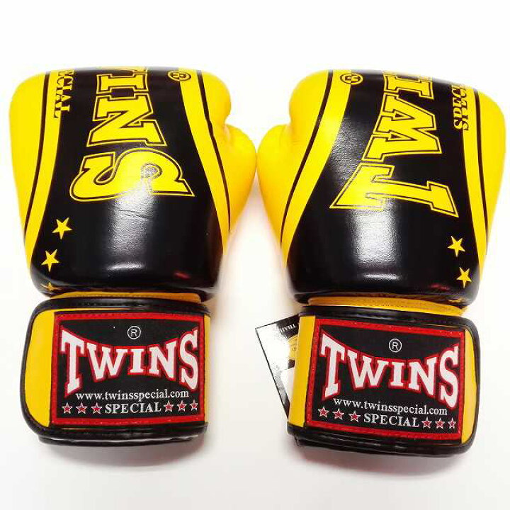 楽天市場】TWINS SPECIAL ボクシンググローブ 12oz TW黄黒SP 