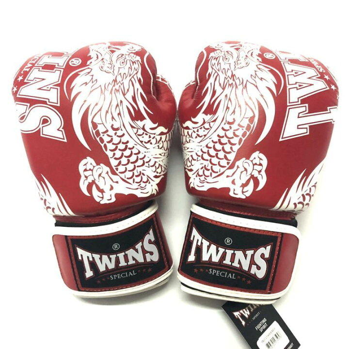 楽天市場】TWINS SPECIAL ボクシンググローブ 12oz TWドラゴン 赤 