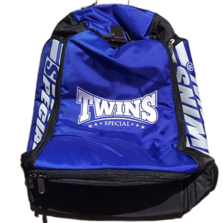 楽天市場】TWINS SPECIAL バッグパック 青 /ボクシング/ムエタイ  