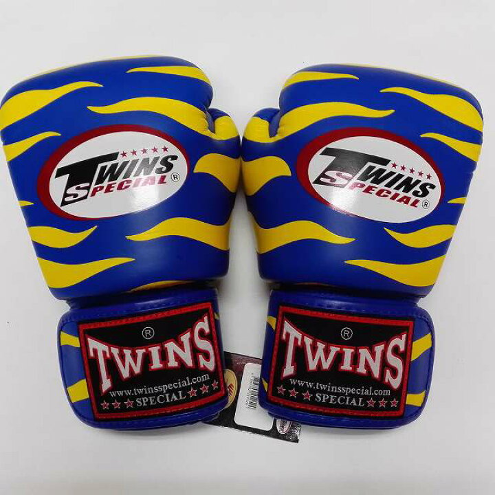 楽天市場】TWINS SPECIAL ボクシンググローブ 12oz Z青黄 /ボクシング 