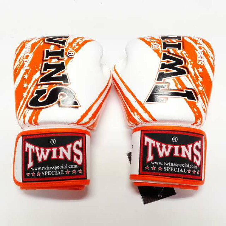 楽天市場】TWINS SPECIAL ボクシンググローブ 10oz TW白オレンジ 