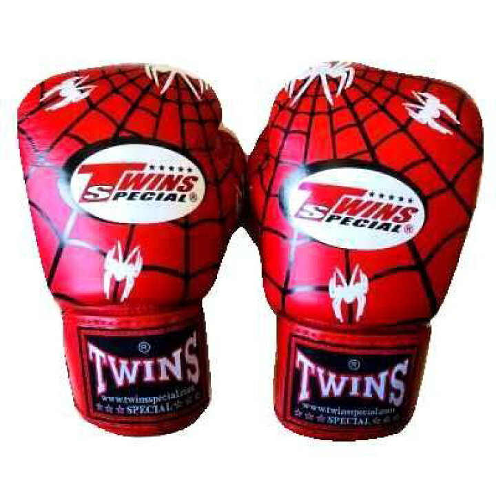 楽天市場】TWINS SPECIAL ボクシンググローブ 8oz 赤 スパイダー 