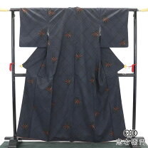 楽天市場】大島紬 紺（着物｜和服）：レディースファッションの通販