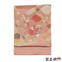 楽天市場】袋帯 正絹 ピンクの通販