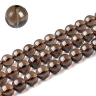 【1粒】スモーキークォーツ 粒売り 天然石卸専門 天然石 パワーストーン 4mm 6mm 8mm 10mm 12mm 14mm 16m…