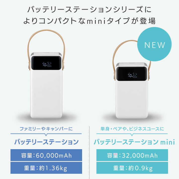 楽天市場】バッテリーステーション アイリスオーヤマ コンパクト
