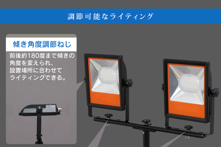 楽天市場】【19日20時～エントリーで最大P12倍】投光器 作業灯 防水