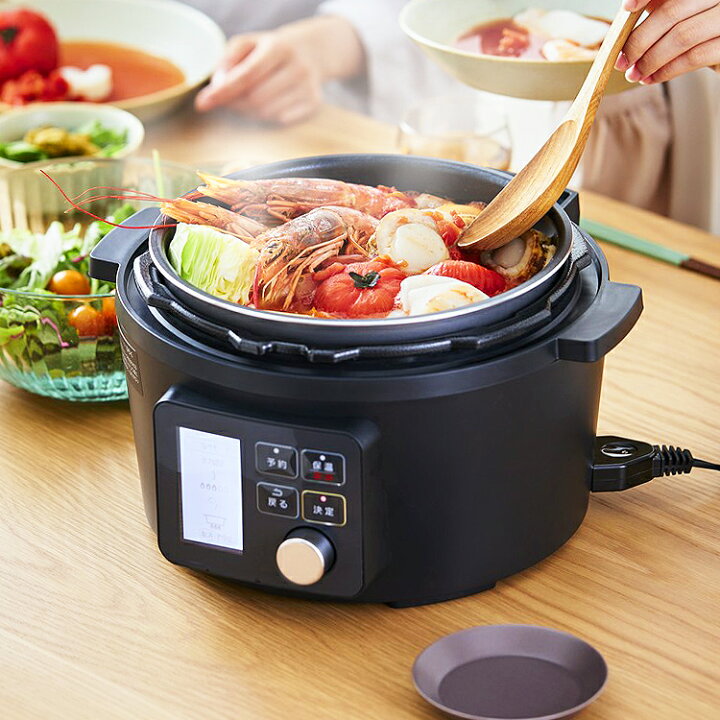 楽天市場】【ポイント5倍☆30日14時迄】電気圧力鍋 アイリスオーヤマ  