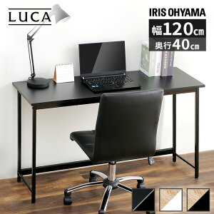 デスク パソコンデスク 勉強机 幅120cm アイリスオーヤマ パソコンデスク PCデスク 勉強机 大人 子供 大学生 オフィスデスク 作業机 ワークデスク 学習机 勉強デスク 北欧 シンプル おしゃれ