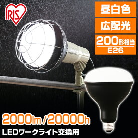 LED電球 投光器用 2000lm LDR16D-H-E LED電球 LEDライト ライト 灯り LED投光器 投光器 作業灯 昼光色 E26 作業現場 工事現場 アイリスオーヤマ