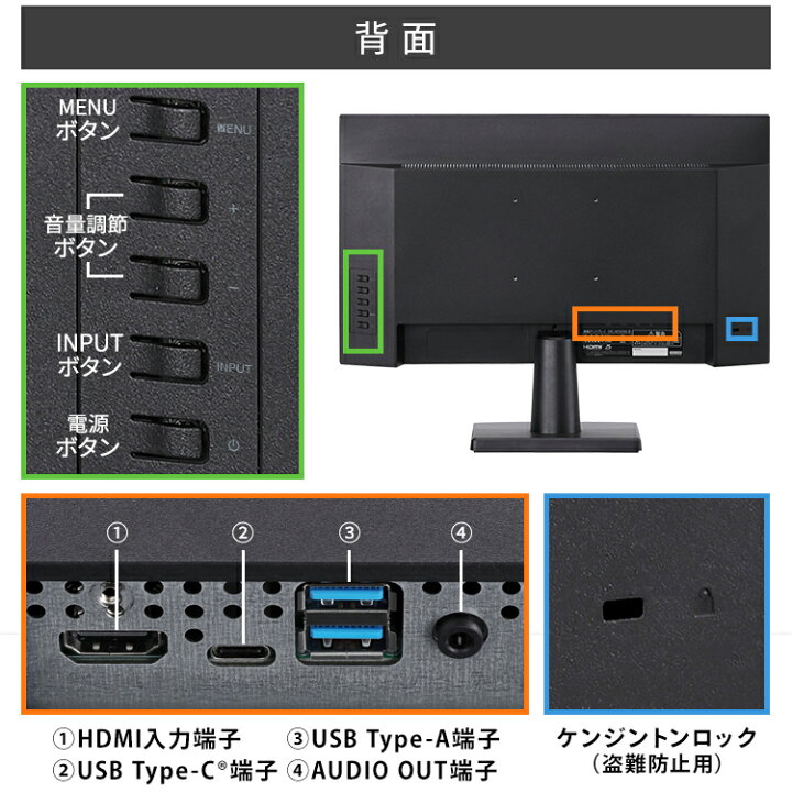 楽天市場】【最大400円クーポン|新生活フェア】モニター 23.8インチ  