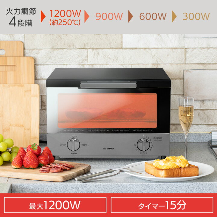 IRIS OHYAMA 電子レンジ 23年製 TJ8253 楽天市場】トースター 4枚 