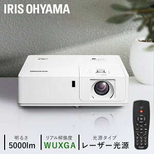 プロジェクター アイリスオーヤマ 大画面 取付 施工 IP-EU500W 送料無料 レーザー 業務用 ビジネス オフィス 教室 会議室 カフェ 映画 飲食店
