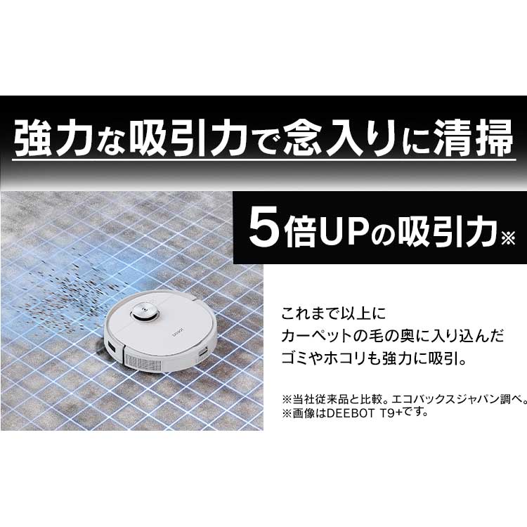 楽天市場】ロボット掃除機 DEEBOT N8Pro+ ホワイト DLN11-31 送料無料 