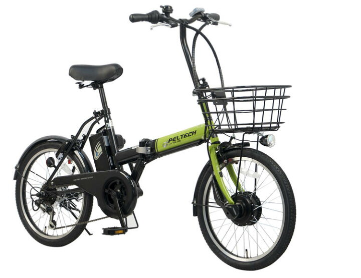 楽天市場】電動自転車 20インチ 自転車 折りたたみ 折り畳み PELTECH 
