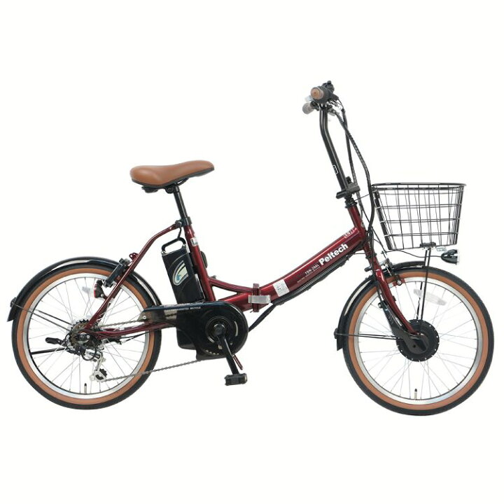 楽天市場】【目玉価格☆】PELTECH折り畳み電動アシスト自転車 20インチ  