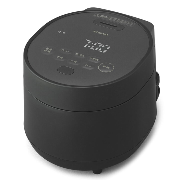 楽天市場】＼ネット限定カラー／ 炊飯器 3合 一人暮らし用 3合炊き アイリスオーヤマ マイコン おしゃれ 銘柄炊き 50種 自動調理 30種 低温  ヘルシーメニュー 早炊き 低糖質 食物繊維 冷凍ごはん 炊飯ジャー RC-MGA30 RC-MGB30[09KK] : ウエノ電器 楽天市場店