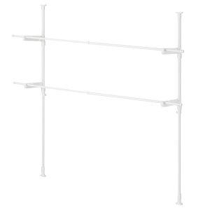  g g˂蕨 110-190cm Lk ȃXy[X ȒPݒu 󕨊 ς    ~J ԕ l炵 h  zCg MW-190NR AC