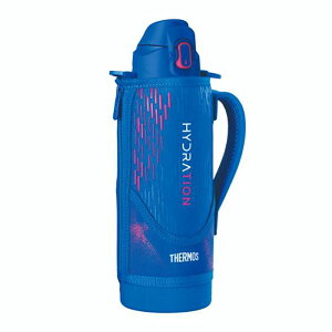 家庭用品 水筒 保冷 真空断熱スポーツボトル 1L FJS-1000F BKORサーモス THERMOS 大容量 水筒 水分補給 スポーツ カバー付 ストラップ付 部活 熱中症対策 THERMOS ブラックオレンジ ブラックパープル