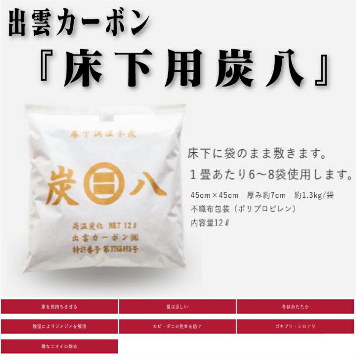 楽天市場】7月はエントリーでポイント5倍！【在庫有り】出雲カーボン炭 