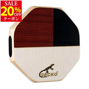 GECKO �J�z�� Cajon �}���`�p�b�h �Ŋy�� �ؐ� ���ۖ� �n�Y/�u���b�N�E�b�h/���C�v�� �{�� �o�[�`�E�b�h �p�[�J�V���� ��p�P�[�X�t�� �����M�^�[�� �X�g�����O 28*5cm SD6