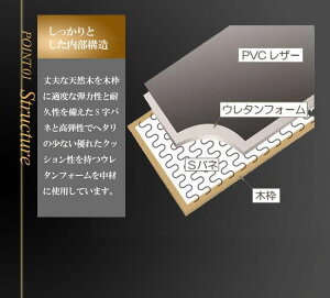 リビングソファープラド3人掛けP20Feb16