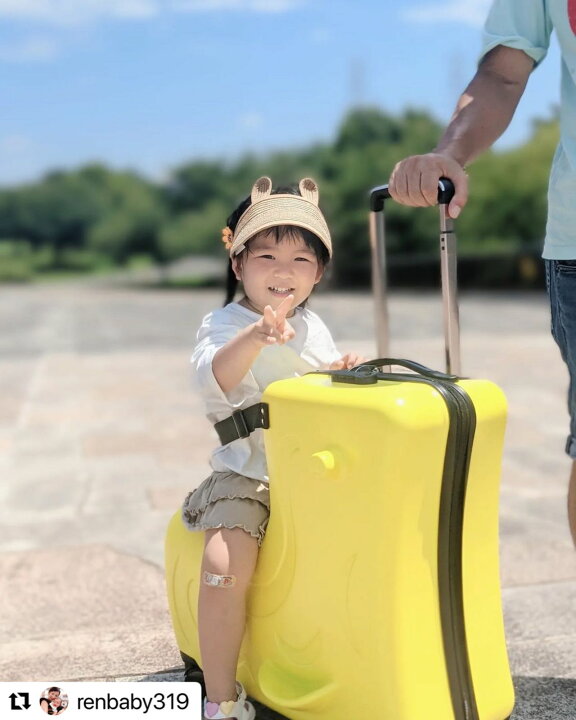 楽天市場】【TVで紹介！】キッズトラベル クッション付き 子供が乗れる 