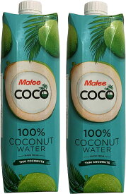 Malee ( マリー ) ココナッツウォーター 100% ( 1000ml お試し2本セット) ココナッツジュース
