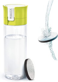 ブリタ 水筒 携帯用 浄水ボトル 600ml ライム マイクロディスクフィルター 1個付【日本正規品】