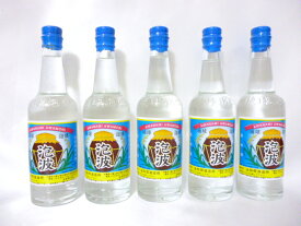 【波照間酒造所】泡波　30度　100ml　透明瓶5本セット泡盛　沖縄泡盛　波照間島泡盛